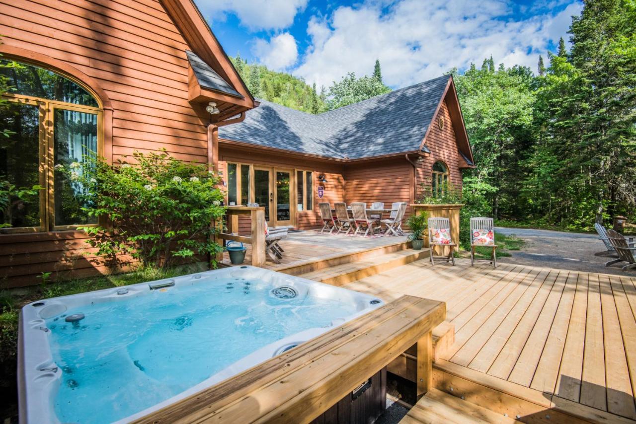 Chalet Chevreuil Zen Lac Superieur Exterior photo