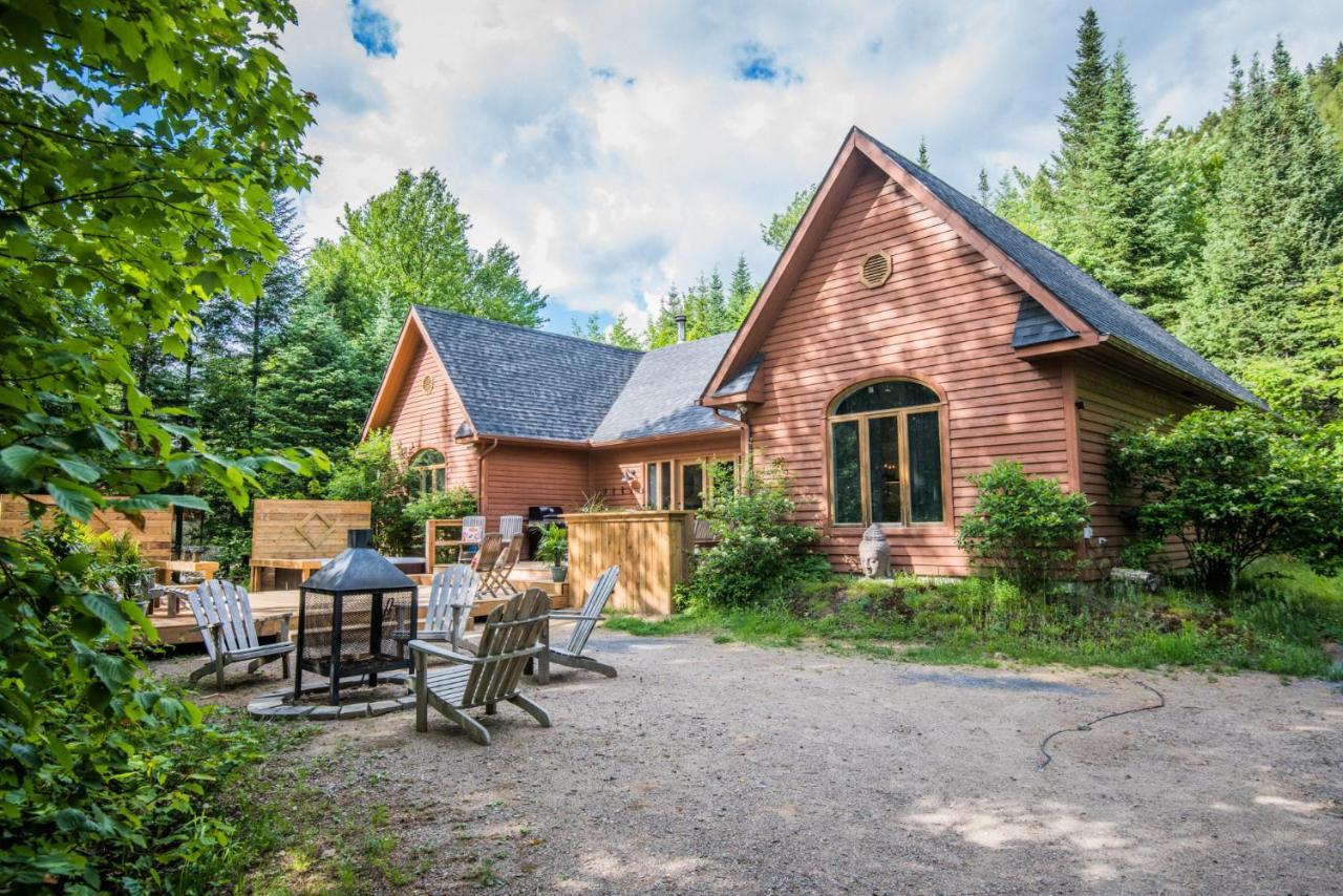 Chalet Chevreuil Zen Lac Superieur Exterior photo