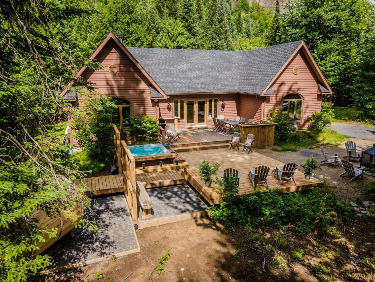 Chalet Chevreuil Zen Lac Superieur Exterior photo